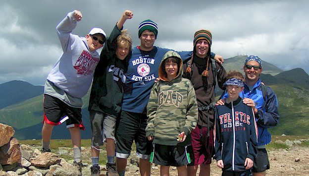 Climbed above treeline to the top of one of NH's 48 peaks taller than 4,000 feet