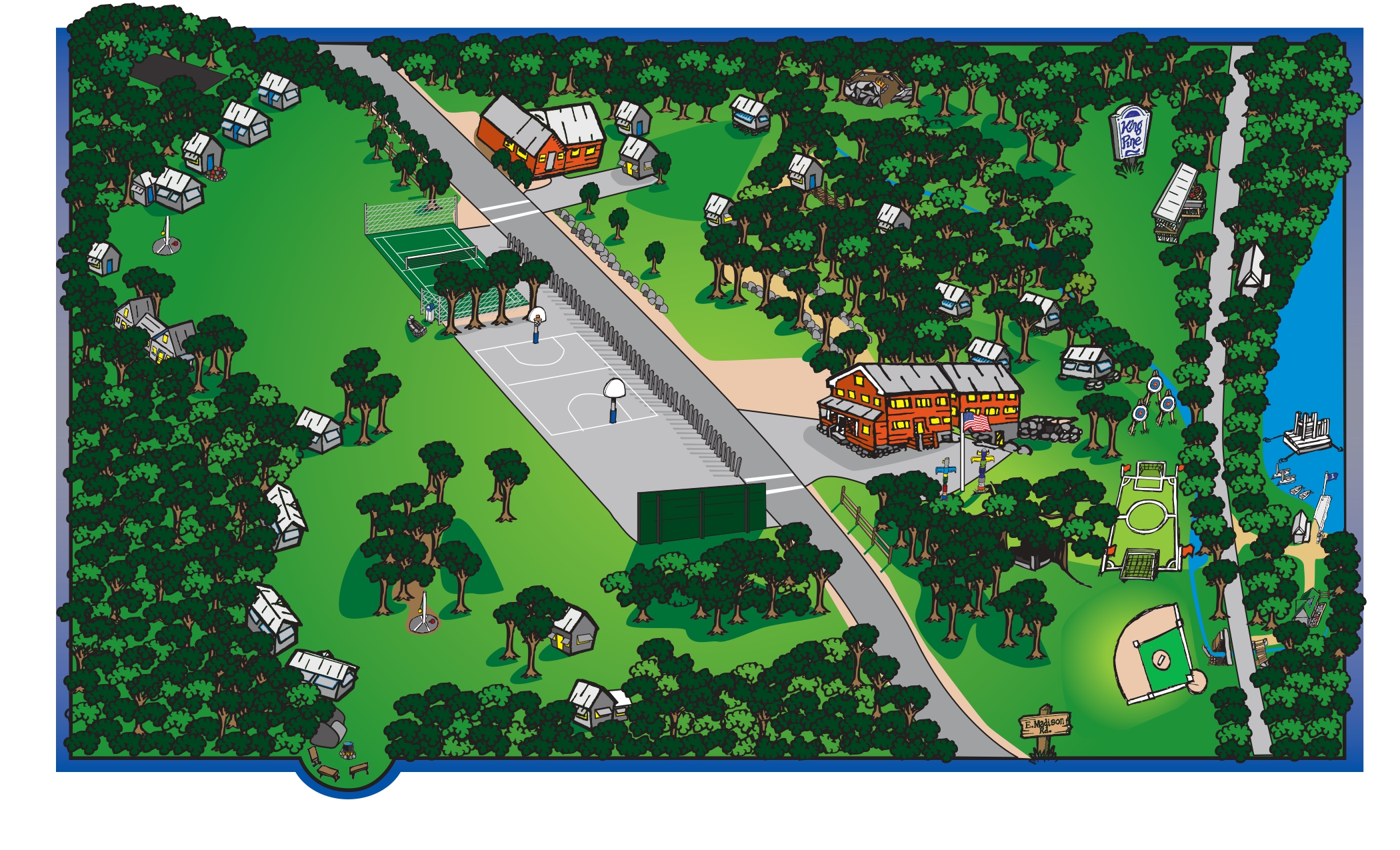 Camp Tohkomeupog Map